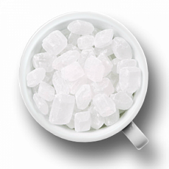 Колотый сахар карамельный свекловичный белый Belgosuc, 100 г