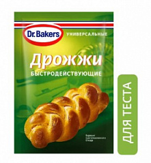 Дрожжи хлебопекарные сухие быстродействующие Dr.Bakers, 7 г