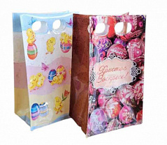 Пакет подарочный "ХВ" 12*21 см, 1 шт