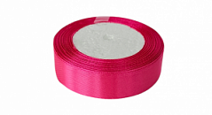 Лента атласная НАСЫЩЕННО-РОЗОВАЯ 2,5 см, намотка 23 метра Лента атласная НАСЫЩЕННО-РОЗОВАЯ 2,5 см, намотка 23 метра