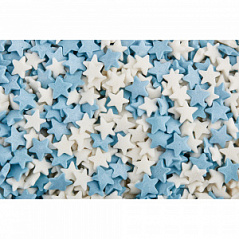 Посыпка Звезды бело-голубые, 100 г