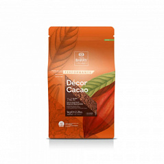 Какао-порошок алкализованный 22-24% Decor Cacao Cacao Barry, 1 кг