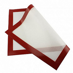 Коврик силиконовый белый армированный 40*60 см