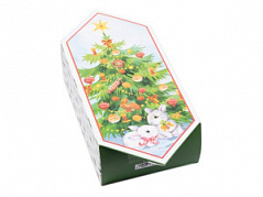 Коробка для новогоднего подарка “Накануне Рождества” 14*22*8 см
