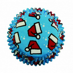 Капсулы для капкейков "Колпак Санты" PME, d=5 см, 60 шт.