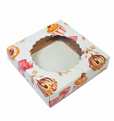 Коробка для печенья со съемной крышкой Love на 1 шт.