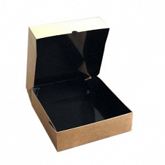 Коробка для печенья/зефира ECO Тabox PRO 1555 Black,  20*20*5 см