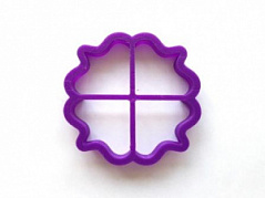 Форма для вырезания печенья Рамка фигурная, d=8 см
