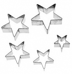 Форма-резак Звезда, 5 шт