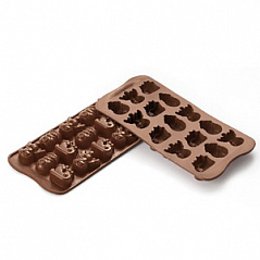 Форма силиконовая ИЗИ-ШОК Зима Silikomart