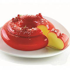 Форма силиконовая ОБЪЯТИЕ серая Silikomart