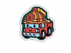 Набор для вырезания печенья: форма и трафарет Рой, d=9 см