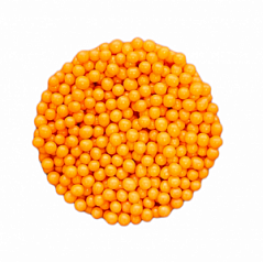 Шарики криспи апельсиновые 2-3 мм, 100 г