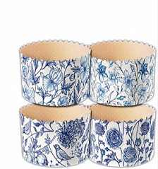 Форма для кулича ФАРФОР d70*h85 мм, 1 шт.