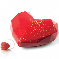 Набор силиконовых форм СЕРДЦЕ оригами Silikomart