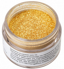 Сухие пищевые блестки "Мерцающее золото", 5 г