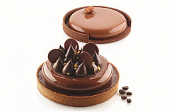 Набор силиконовых форм и колец ТАРТ РИНГ 150 мм Silikomart