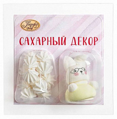 Сахарные фигурки (Зайка и безе), 12 г