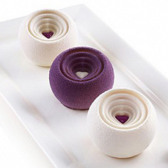Форма силиконовая КОККОЛА серая Silikomart, 1 шт.
