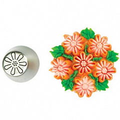 Насадка кондитерская ЦВЕТОК №39 Silikomart