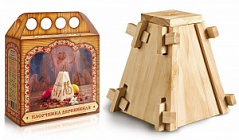 Пасочница деревянная (для приготовления творожной пасхи 650 г) Домашняя кухня