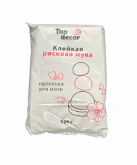 Клейкая рисовая мука Top Decor, 500 г Клейкая рисовая мука Top Decor, 500 г